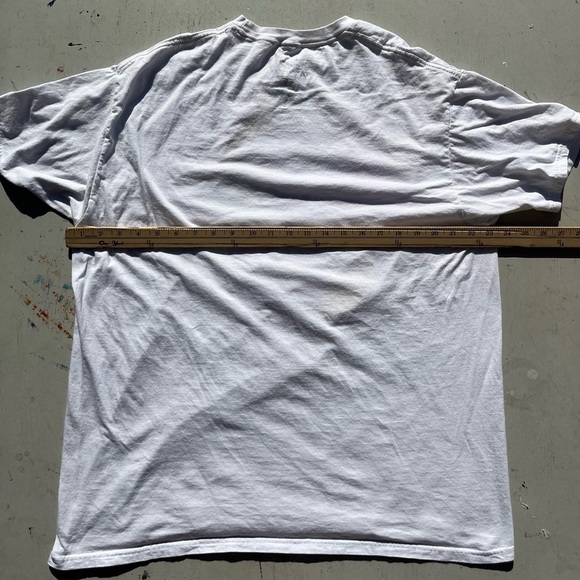 Men's Taco Bell T-Shirt White Spell Logo 2XL Uniform Street Retro Border Classic - Picture 7 of 10